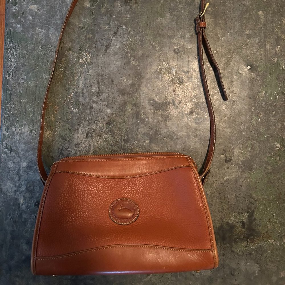 Dooney and Bourke Vintage Leather Crossbody Bag